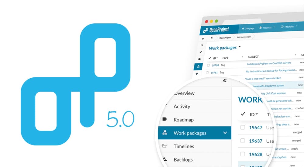 OpenProject Release 5.0