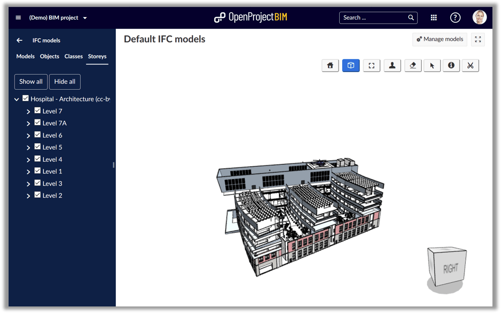 IFC 3D-Viewer