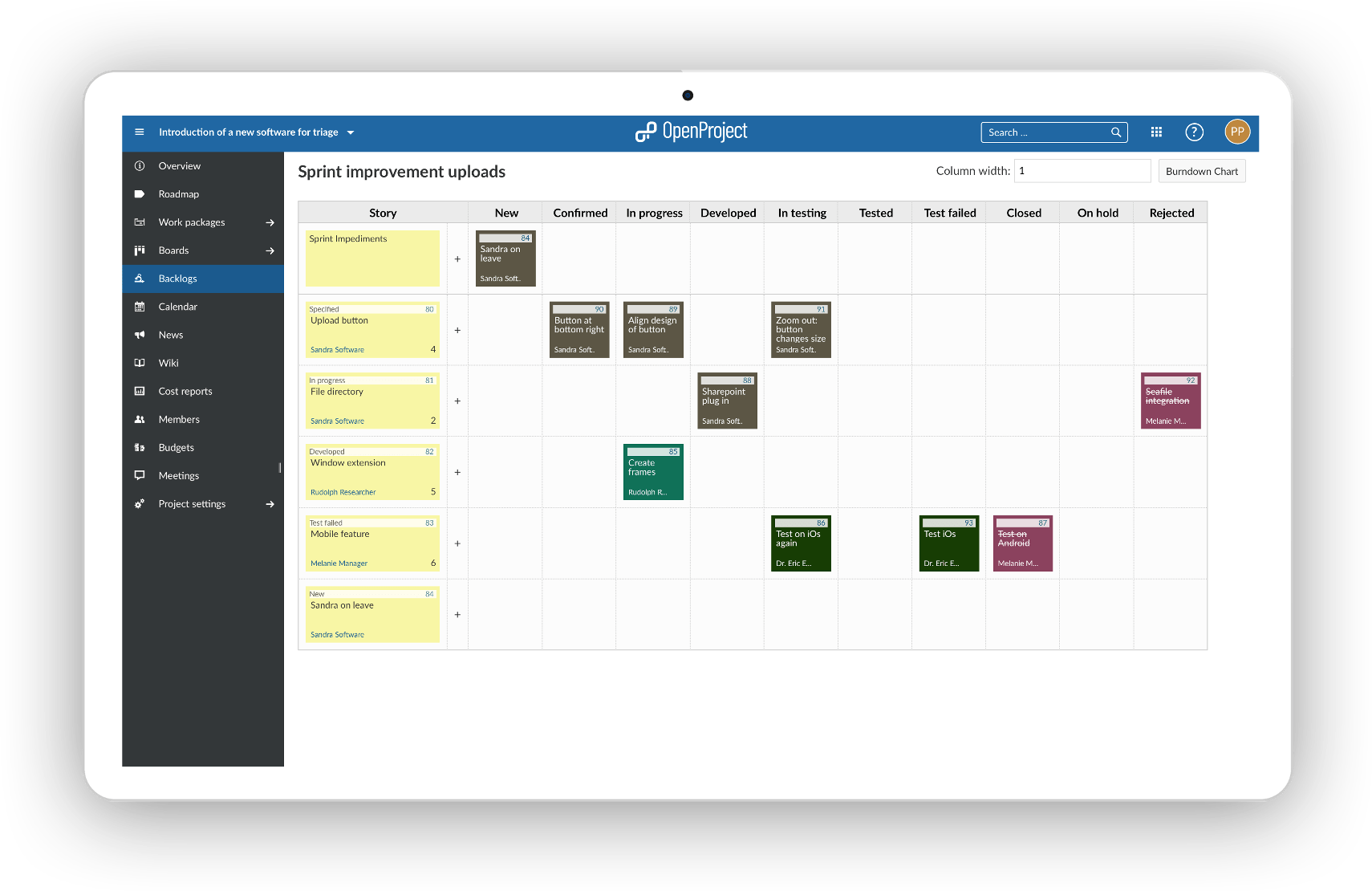 clinic-hospital-task-board