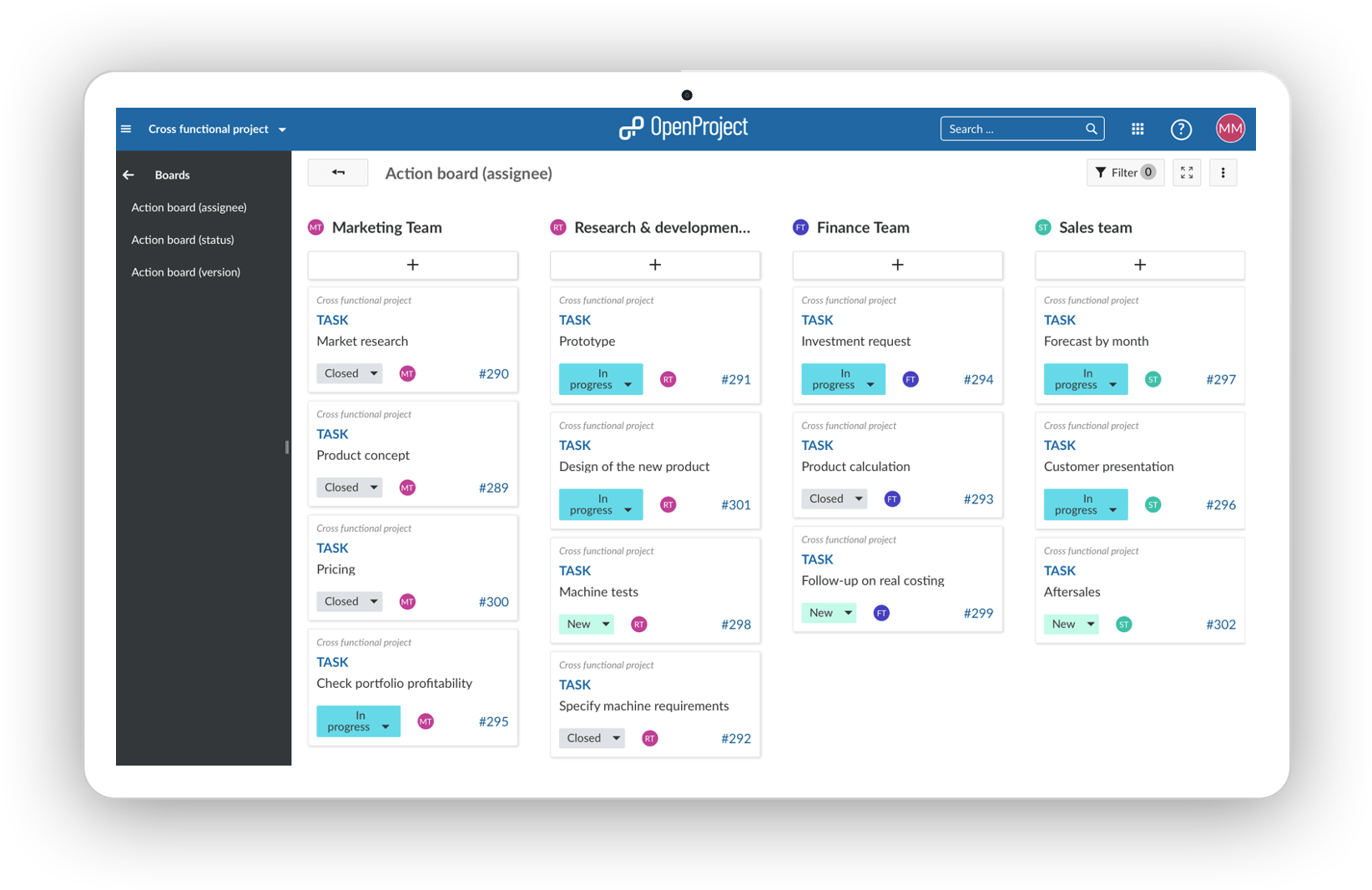 action-board-assignee