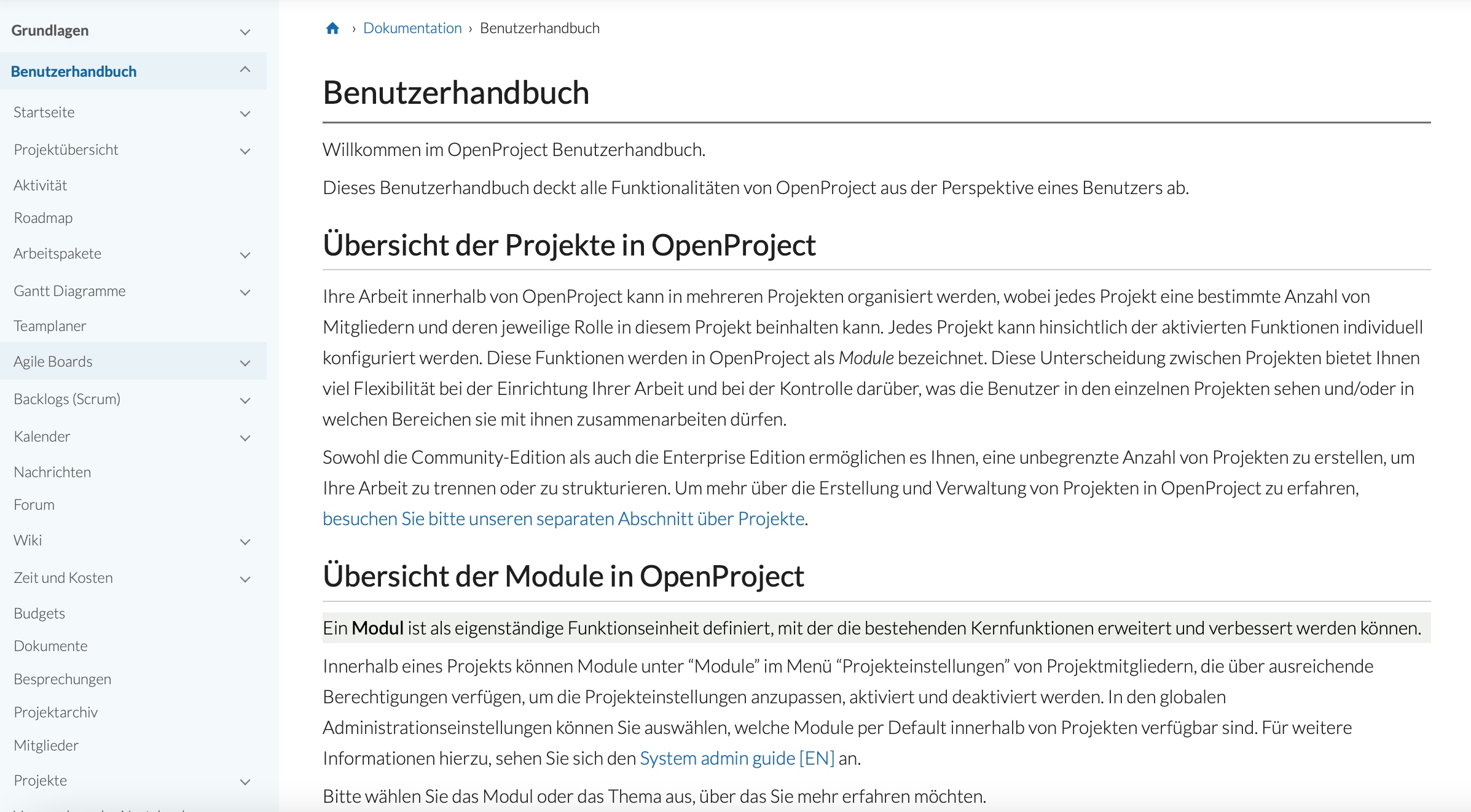 Screenshot Grundlagen Handbuch