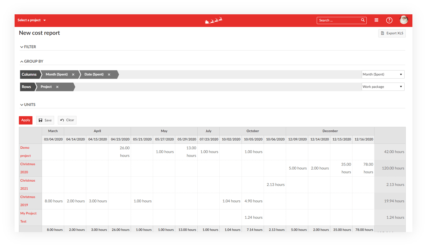 Time tracking