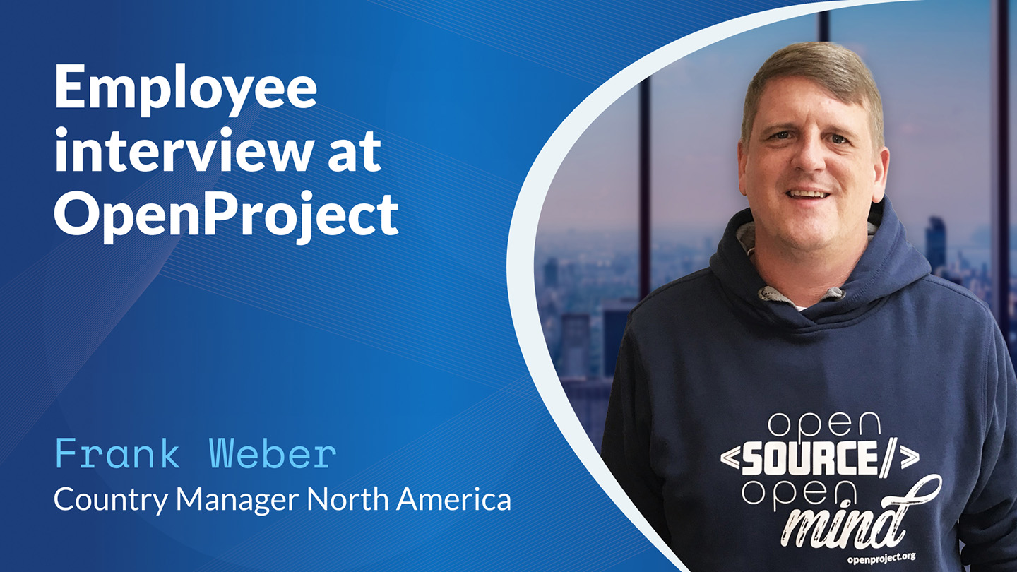 Employee interview Frank Weber