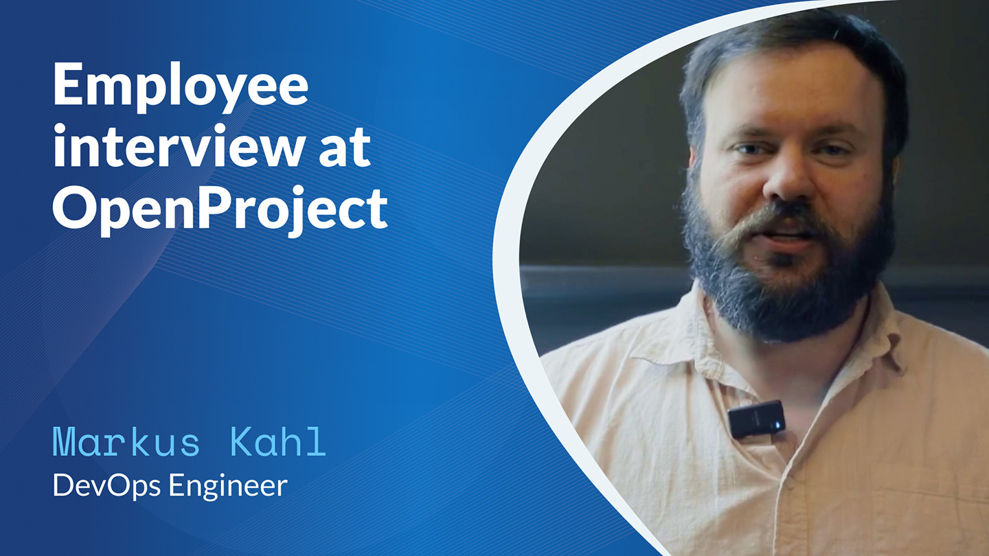 Interview with Markus Kahl on maturing the OpenProject Cloud offering