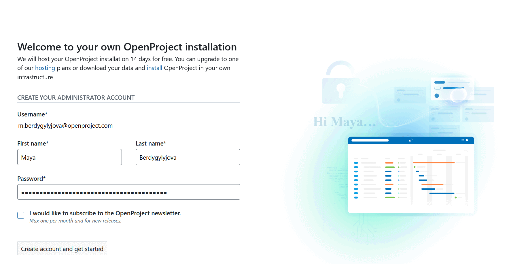 Enterprise cloud edition trial