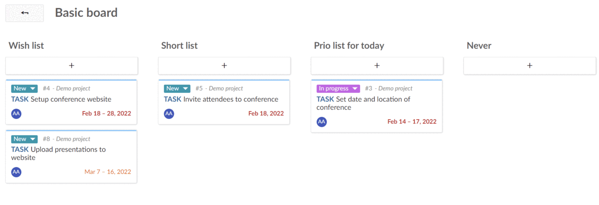 Board types basic board