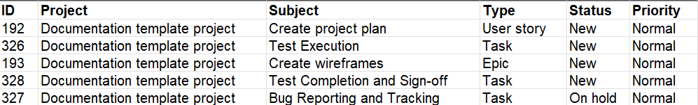 Exportar paquete de trabajo a Excel