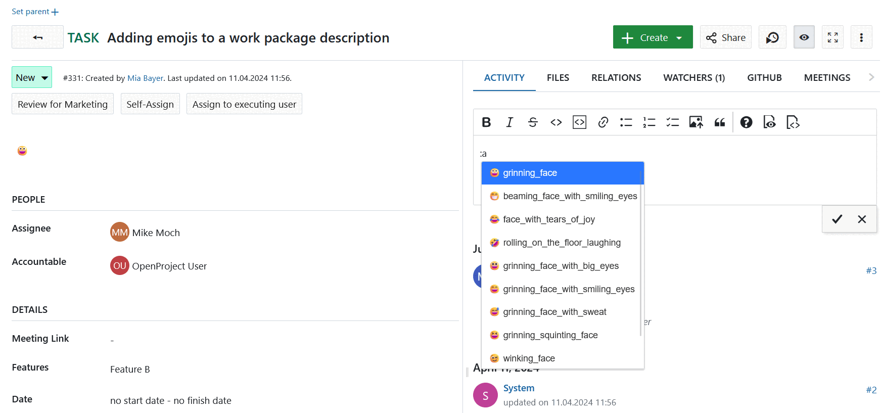 openproject_user_guide_wp_comment_emojis